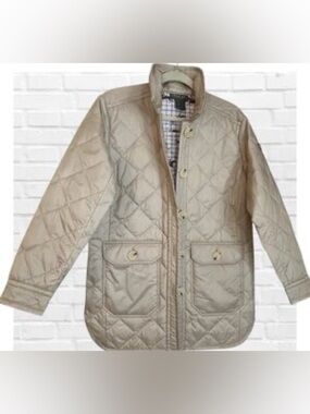 Ariat Womens Quilted  Fleece Lined Barn Jacket